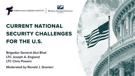 National Security Challenges