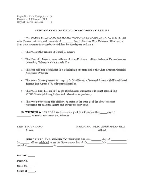 No Need to File Papers and Few Fees are Necessary
