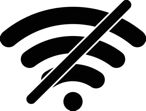 No wireless network connection