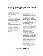 Normative white racial behavior