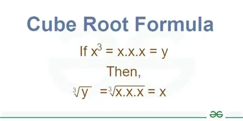 Not breaking down the cube root into its prime factors