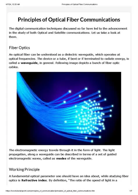 Optical Fiber Communications
