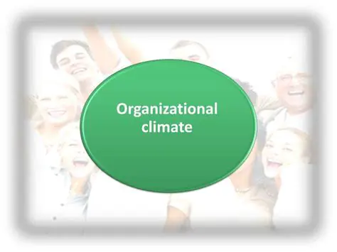 Organizational Climate Improvement