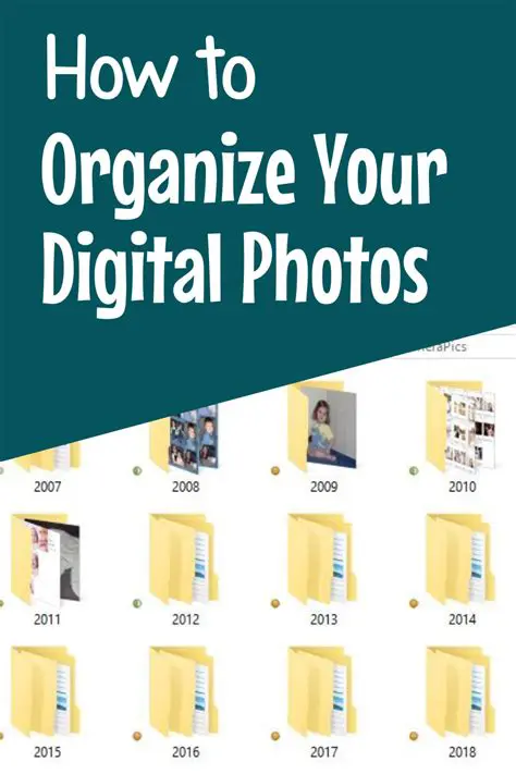 Organize Your Digital Photo Collection