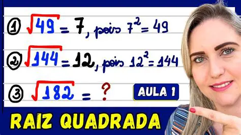 Passo a Passo para Resolver uma Raiz Quadrada