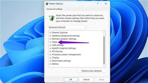 PCU Power Hibernation Settings