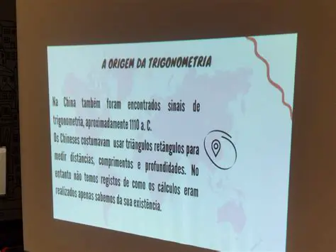 Perguntas e Respostas sobre a Origem da Trigonometria