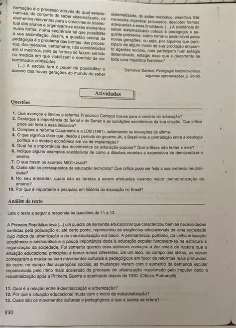 Perguntas e Respostas sobre a Reforma Francisco Campos