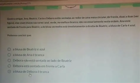 Perguntas e Respostas sobre Ana Beatriz e Carla