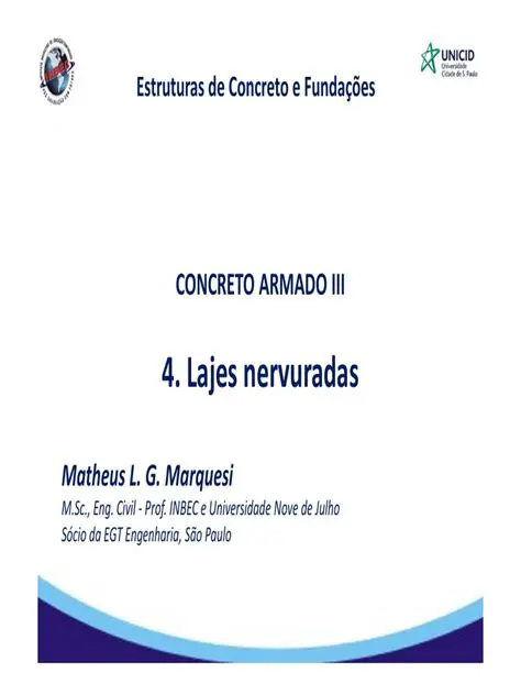 Perguntas e Respostas sobre Lajes Nervuradas