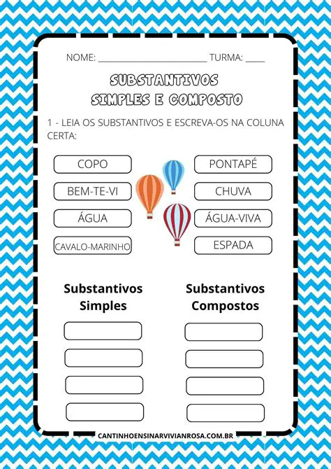 Perguntas e Respostas sobre Substantivos de Casa