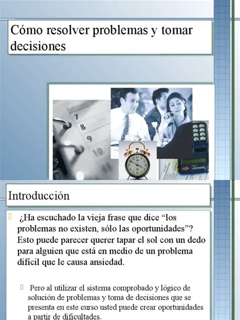 Permite resolver problemas y tomar decisiones
