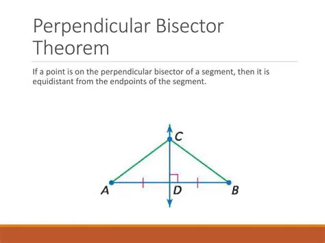 Perpendicular Bisector Theorem