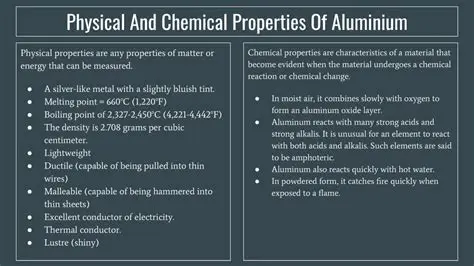 Physical Properties of Aluminum