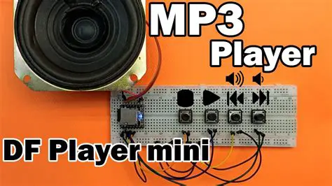 Play inside a Mini Mp3 Flash Mini Player