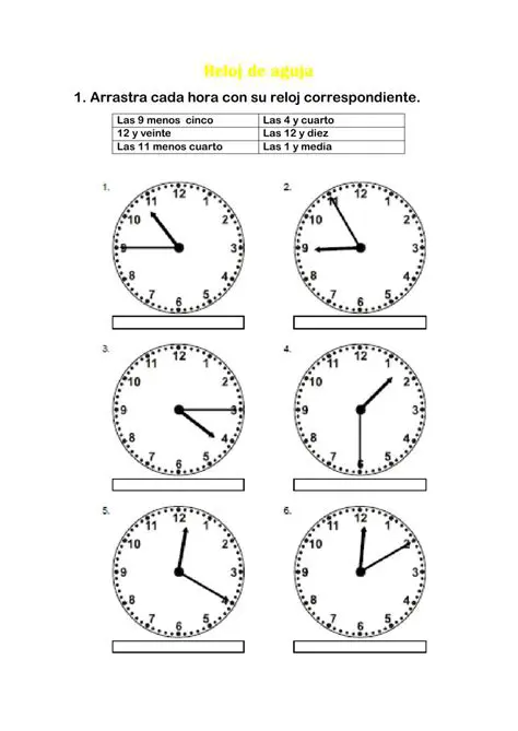 Preguntas y respuestas sobre dividir un reloj con dos rectas