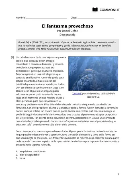 Preguntas y Respuestas sobre el Fantasma Provechoso
