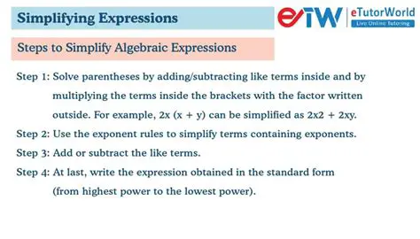 Properties Used to Simplify the Expression