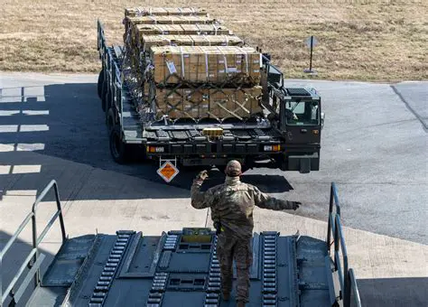 Provided military equipment