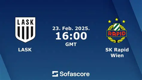 Rapid Wien vs. LASK: Un�veiling the Intense Rivalry and Key Matchups