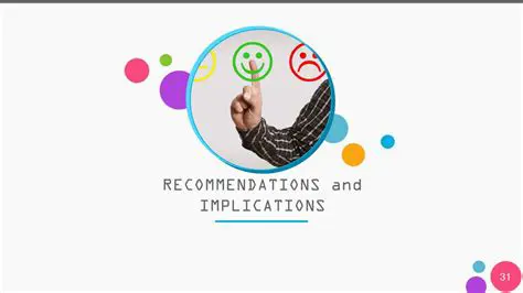 Recommendations and Implications