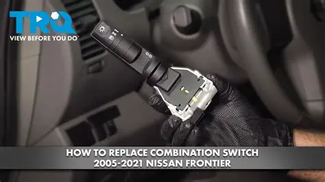 Replacing the Combination Switch