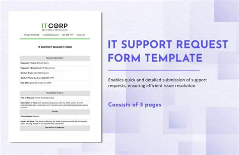 Requests for Support or Resources