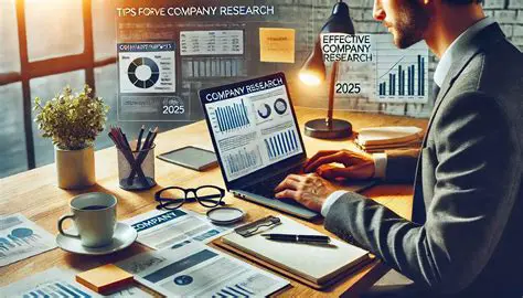 Research the company or industry