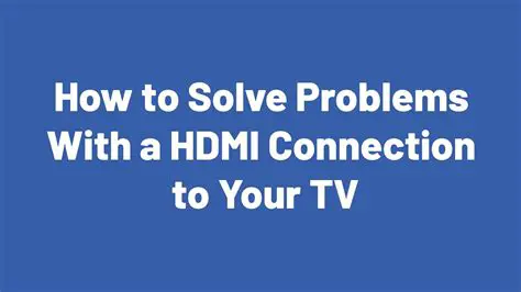 Resolves HDMI connection issues
