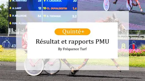 Résultat Quinté du Jour : L'Essentiel pour Chaque Turfiste Averti