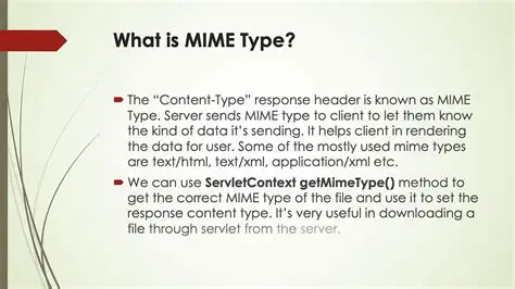 Review and Update MIME Types