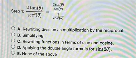 Rewriting Division as Multiplication