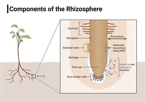 Rhizosphere of Plants with Chitosan Treatment