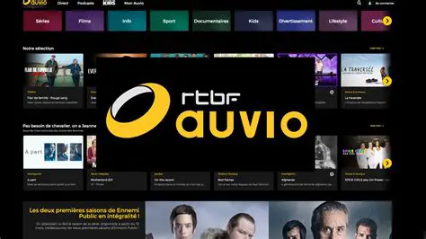RTBF Auvio: Découverte, Fonctionnalités et Guide Complet de la Plateforme de Streaming Belge