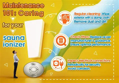 Sauna shower maintenance guides