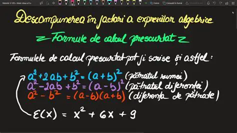 Schimbarea Expresiei Matematice