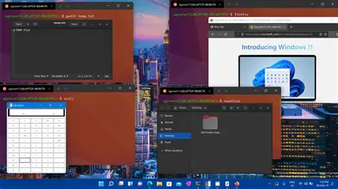 Seamless Windows Desktop Synchronization