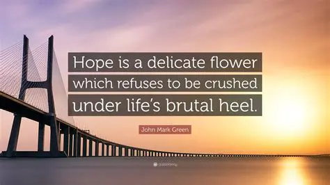 She is a delicate flower who requires gentle care and attention