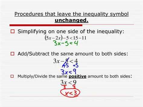 Simplifying the First Inequality