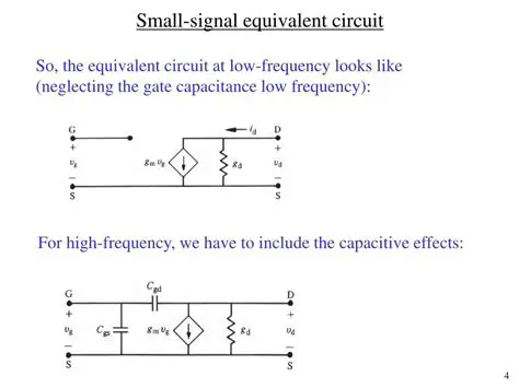 Small Signal Equivalent Circuit