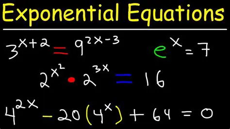Solving for c and d in the Exponential Equation