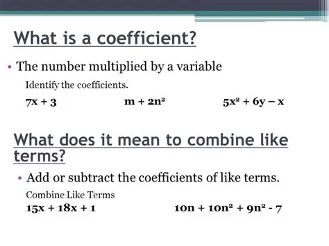 Subtract the coefficients of like terms