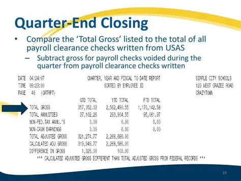 Subtract total checks from total deposits