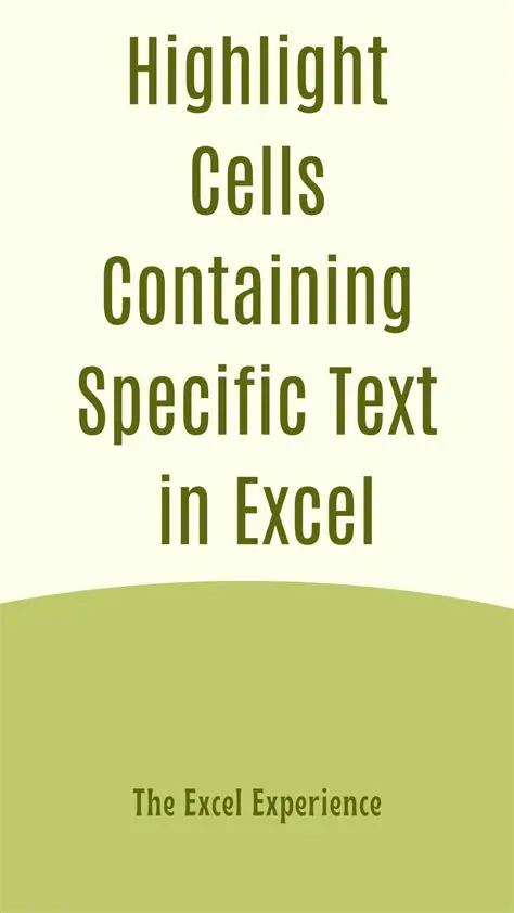 Support for Containing Text