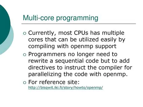 Support for Multiple Programmers