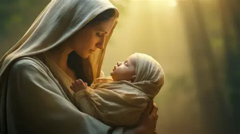 The Bible describes Mary as a virgin when she conceives Jesus