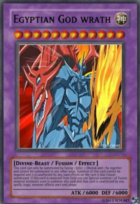 The Creation of the Egyptian God Cards