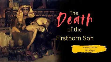 The death of every firstborn son