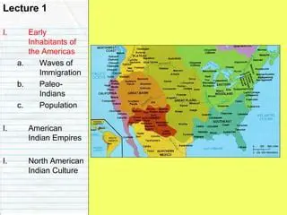 The Early Inhabitants of the Americas