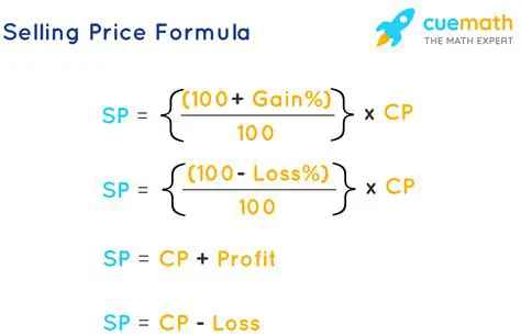 The Equation of Sale Price